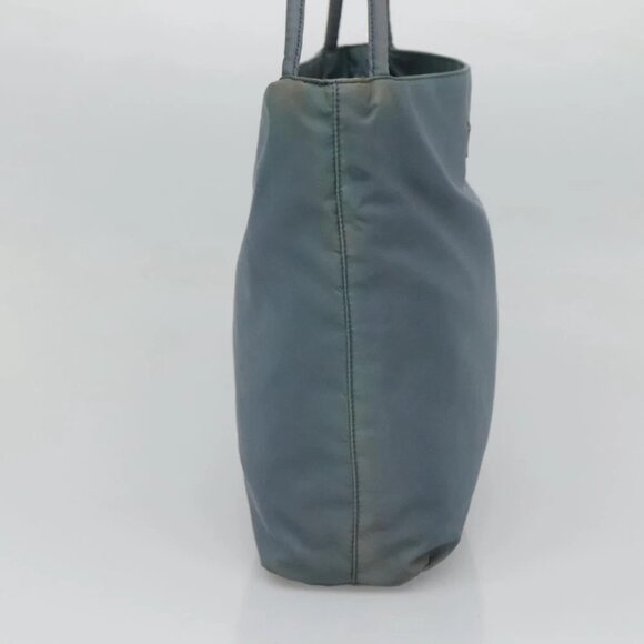 PRADA Tote Bag Nylon Light Blue Auth ti3069 - Picture 4 of 14